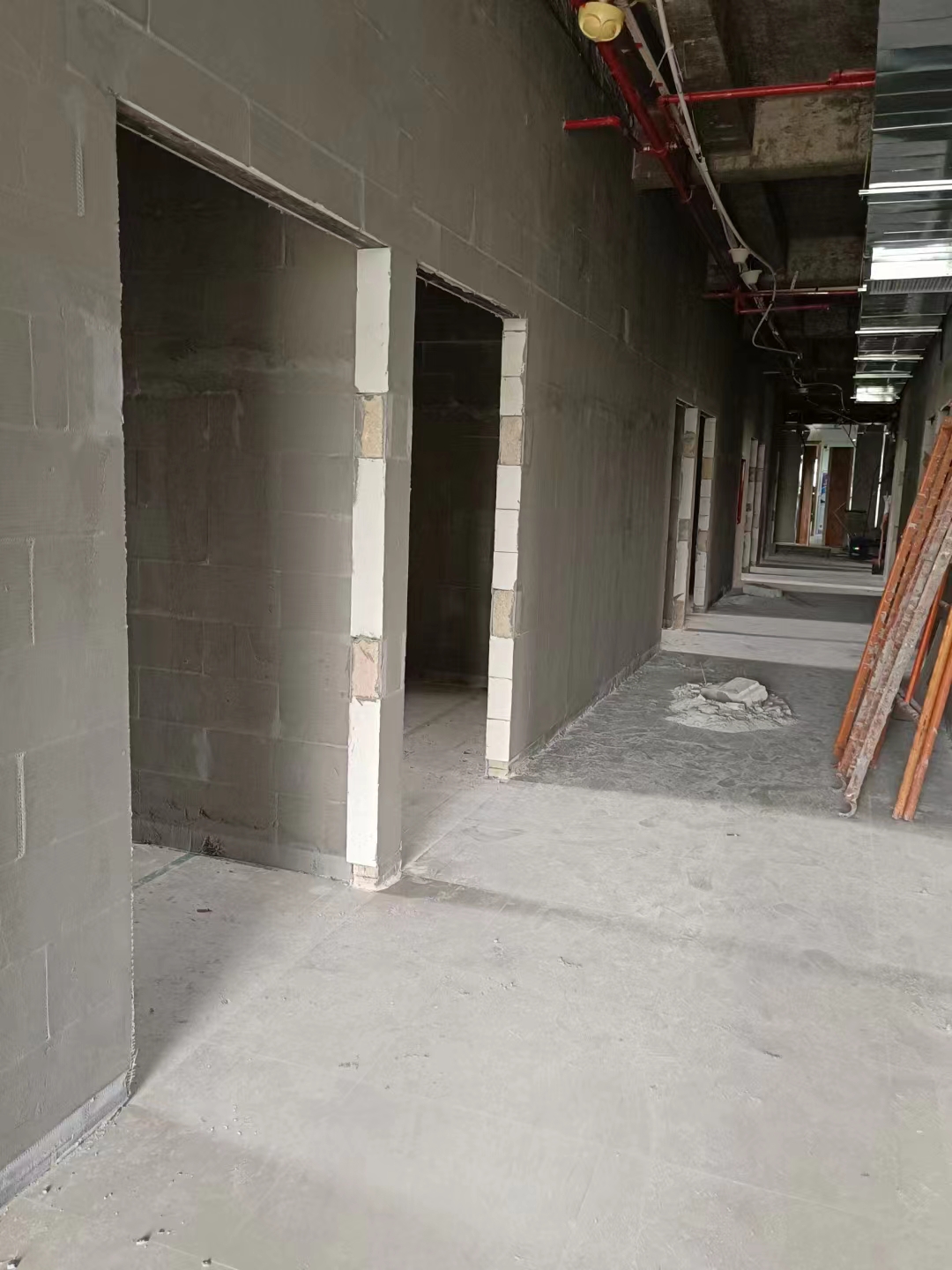 轻质砖隔墙施工场景 6