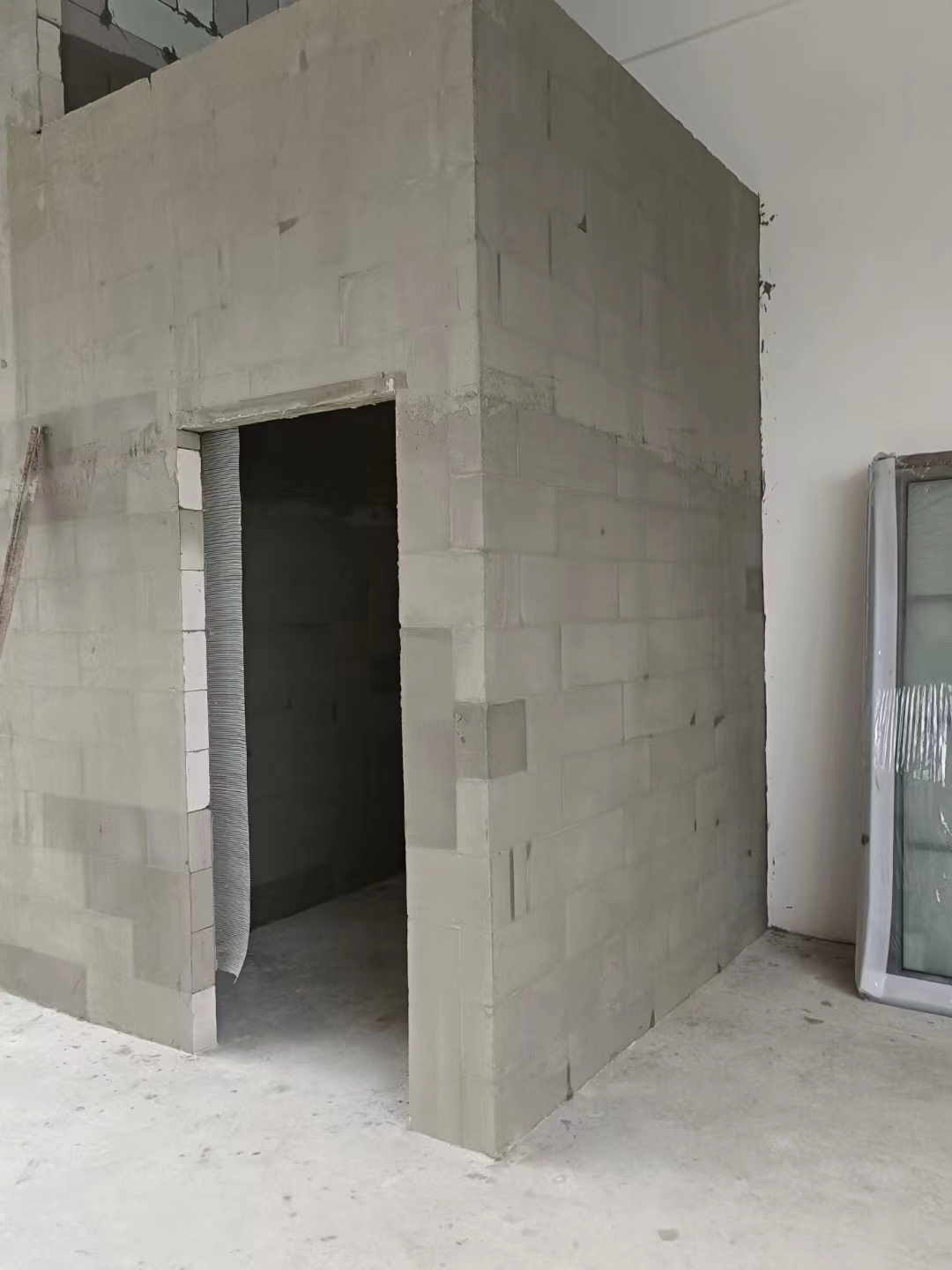 轻质砖隔墙施工场景 5